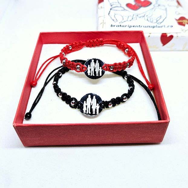 129 lei setul de 2 bratari - BRĂȚĂRI CU PICTOGRAME