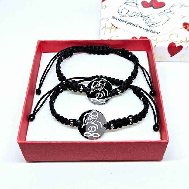 129 lei setul de 2 bratari - BRĂȚĂRI CU PICTOGRAME