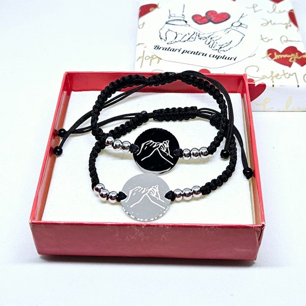 129 lei setul de 2 bratari - BRĂȚĂRI CU PICTOGRAME