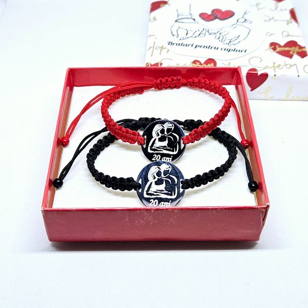 119 lei setul de 2 bratari - BRĂȚĂRI CU PICTOGRAME