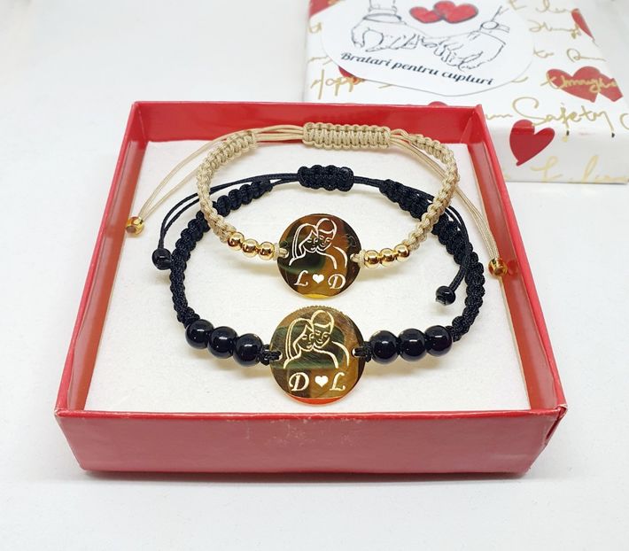 149 lei setul de 2 bratari - BRĂȚĂRI CU PICTOGRAME