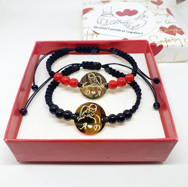 149 lei setul de 2 bratari - BRĂȚĂRI CU PICTOGRAME