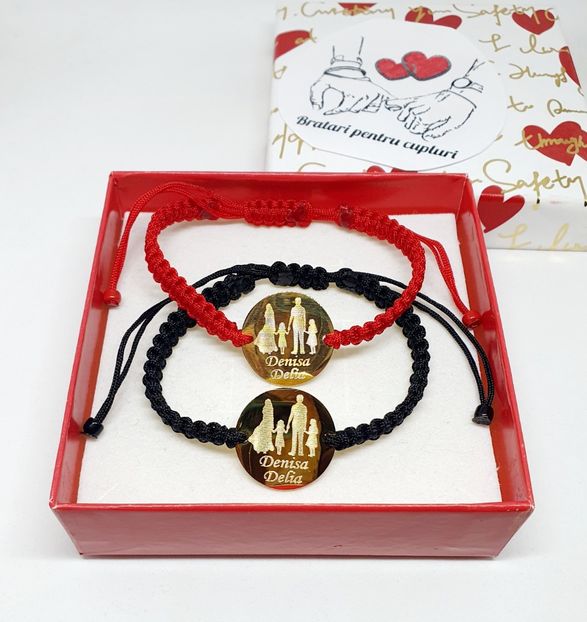 129 lei setul de 2 bratari - BRĂȚĂRI CU PICTOGRAME