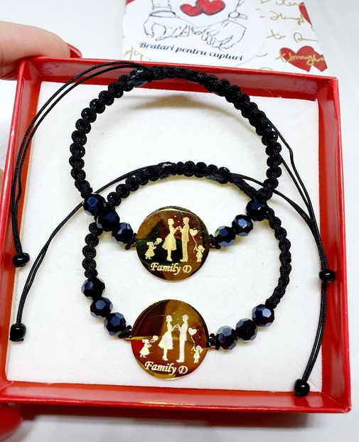 149 lei setul de 2 bratari - BRĂȚĂRI CU PICTOGRAME