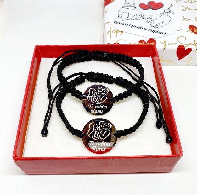 129 lei setul de 2 bratari - BRĂȚĂRI CU PICTOGRAME