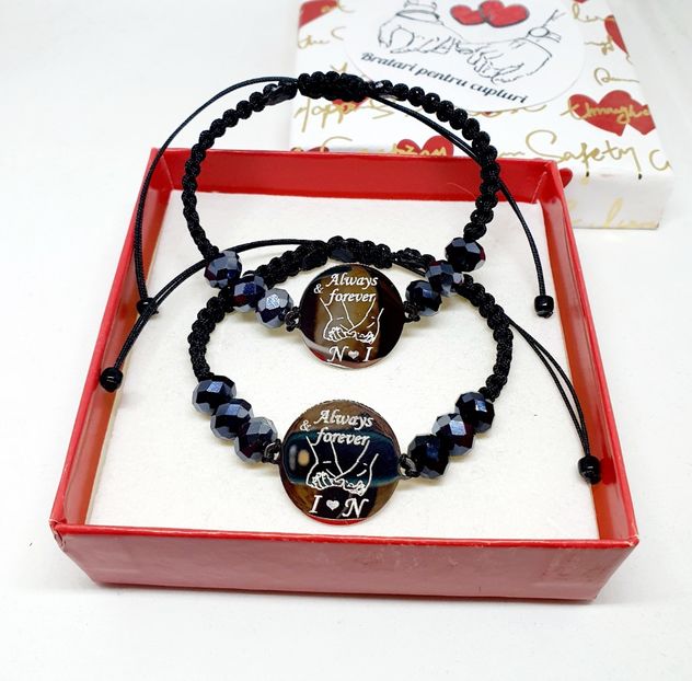 129 lei setul de 2 bratari - BRĂȚĂRI CU PICTOGRAME