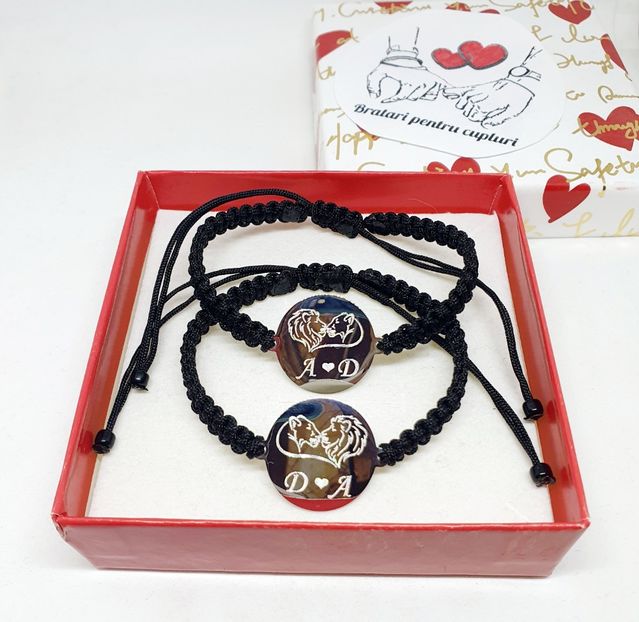 129 lei setul de 2 bratari - BRĂȚĂRI CU PICTOGRAME