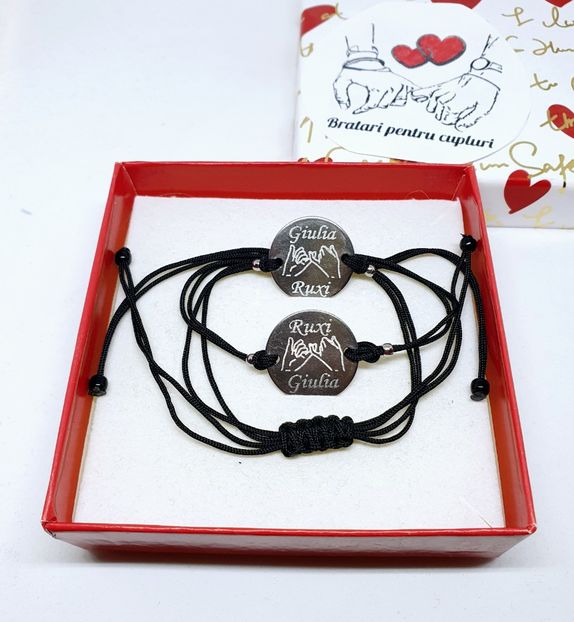 109 lei setul de 2 bratari - BRĂȚĂRI CU PICTOGRAME