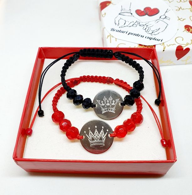 129 lei setul de 2 bratari - BRĂȚĂRI CU PICTOGRAME