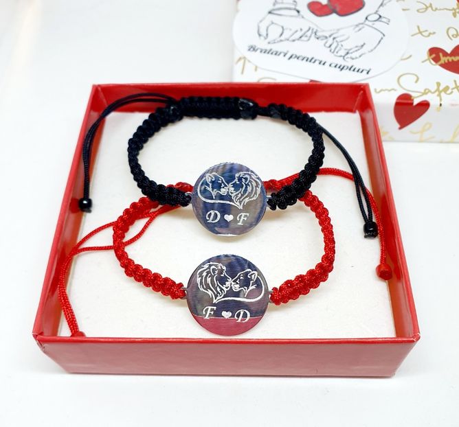 119 lei setul de 2 bratari - BRĂȚĂRI CU PICTOGRAME