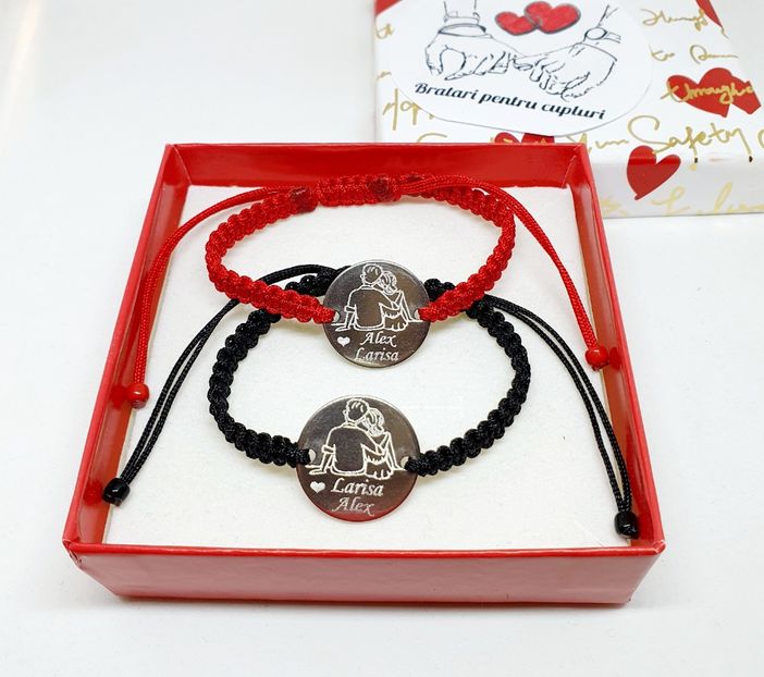 119 lei setul de 2 bratari - BRĂȚĂRI CU PICTOGRAME