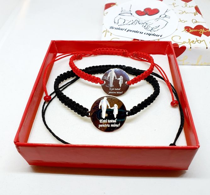 119 lei setul de 2 bratari - BRĂȚĂRI CU PICTOGRAME