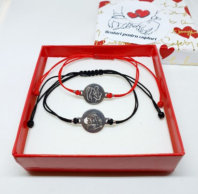 109 lei setul de 2 bratari - BRĂȚĂRI CU PICTOGRAME