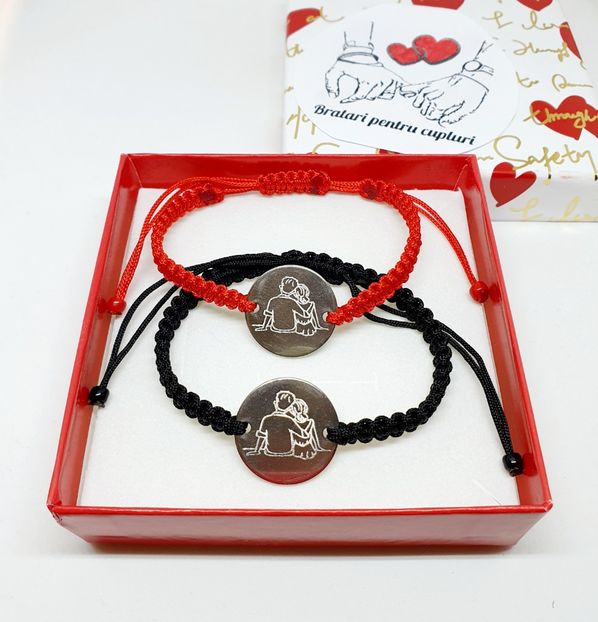 119 lei setul de 2 bratari - BRĂȚĂRI CU PICTOGRAME