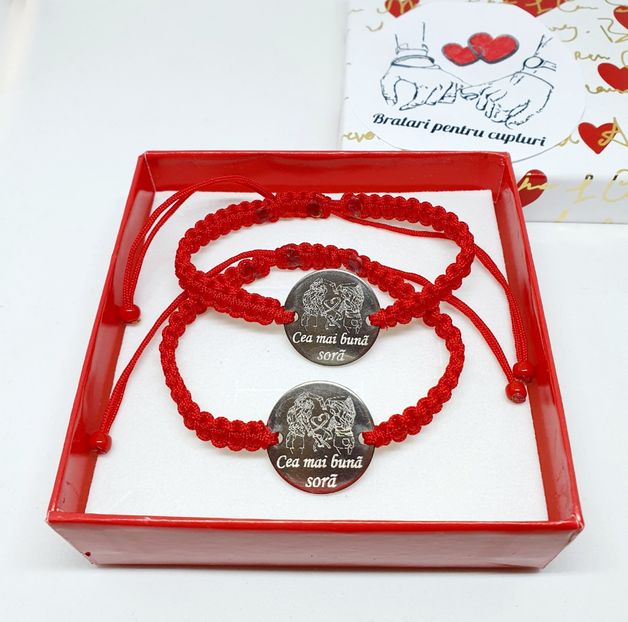 119 lei setul de 2 bratari - BRĂȚĂRI CU PICTOGRAME