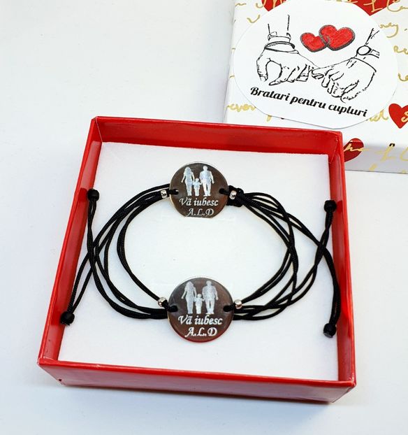 109 lei setul de 2 bratari - BRĂȚĂRI CU PICTOGRAME