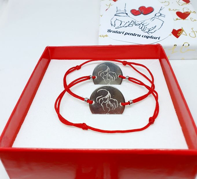 109 lei setul de 2 bratari - BRĂȚĂRI CU PICTOGRAME