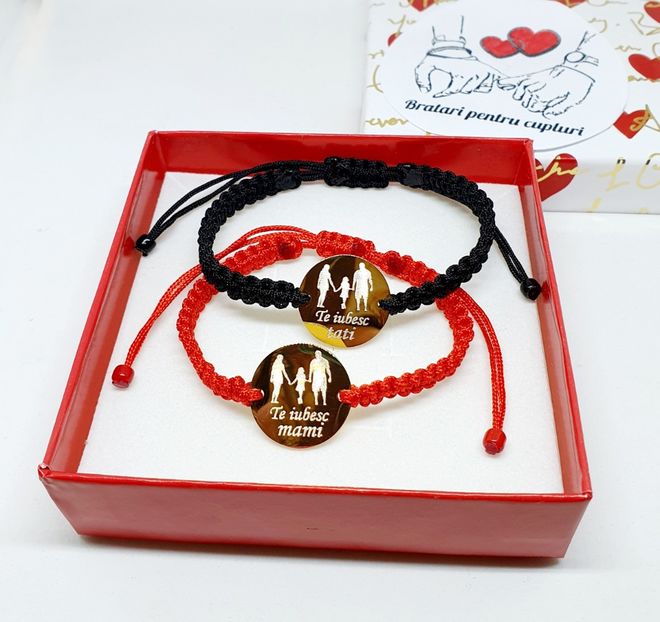 129 lei setul de 2 bratari - BRĂȚĂRI CU PICTOGRAME