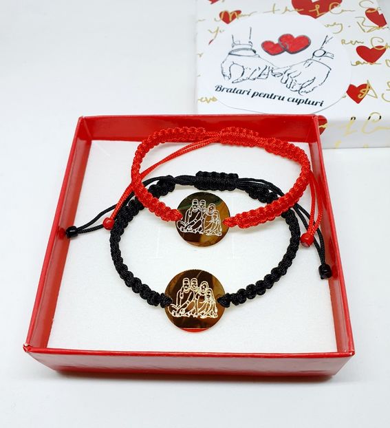 129 lei setul de 2 bratari - BRĂȚĂRI CU PICTOGRAME