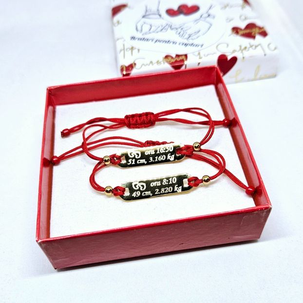 109 lei setul de 2 bratari - BRĂȚĂRI PENTRU COPII