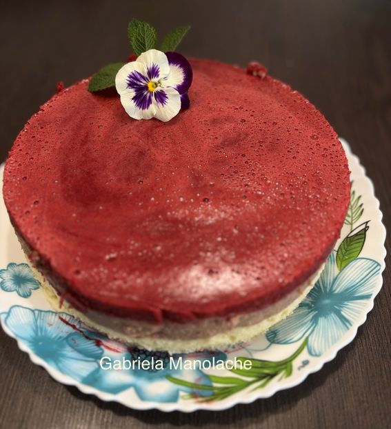  - Cheesecake cu crema de mascarpone si ness