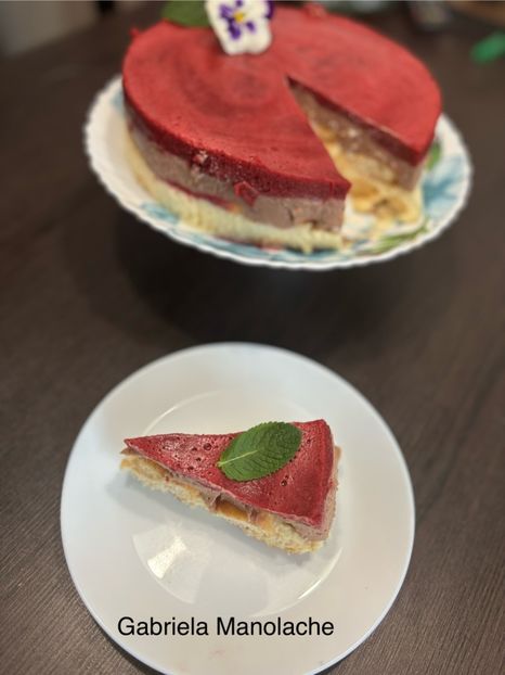  - Cheesecake cu crema de mascarpone si ness