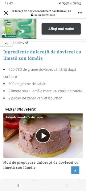 Screenshot_20240611_124328_Facebook - Dulceata de dovlecei cu lamaie