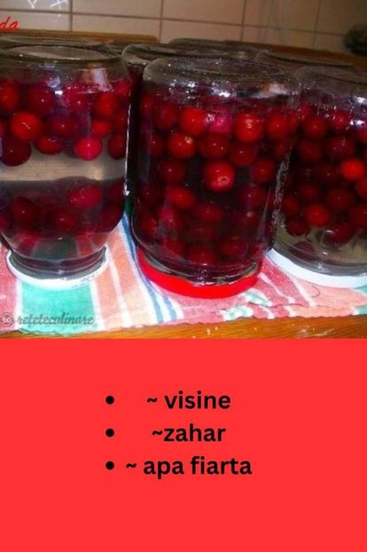  - Compot de visine