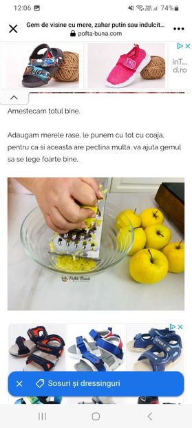 Screenshot_20240618_120641_Facebook - Gem de visine cu mere zahar putin sau indulcitor