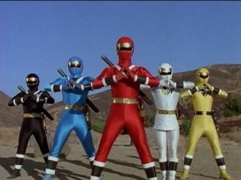 Mighty Morphin Rangers Alien - Alege din Power Rangers