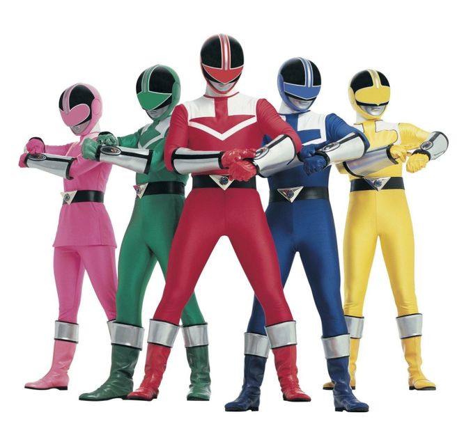 Power Rangers Time Force - Alege din Power Rangers