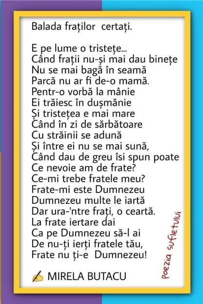  - Balada fratilor certati
