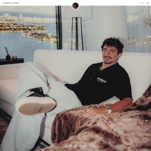 ℭharlesܭℒeclerc¹⁶　‹الدهر›　 ̗̀ ̖́๛ 23.07ʾ̤ - dimple dimple on your cheeks