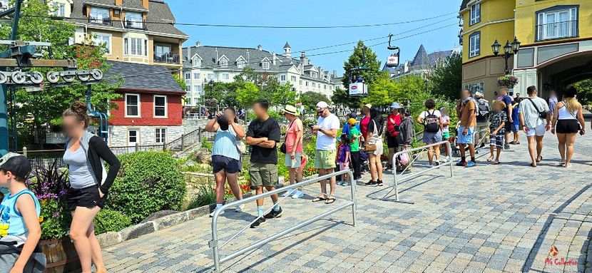 Waiting for Telecabine - MONT TREMBLANT - QC