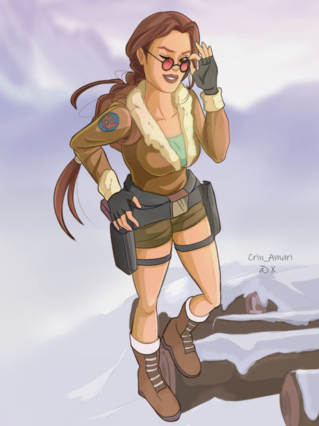  - Lara Croft-Desene