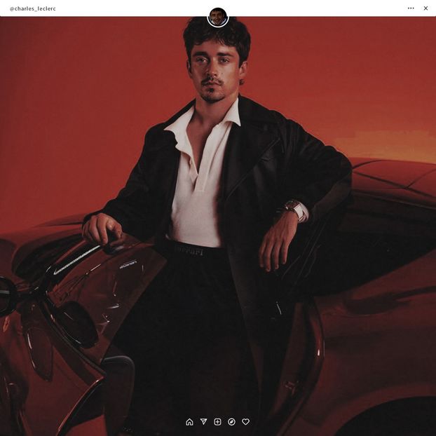 ℭharlesܭℒeclerc¹⁶　‹الدهر›　 ̗̀ ̖́๛ 11.08ʾ̤ - dimple dimple on your cheeks