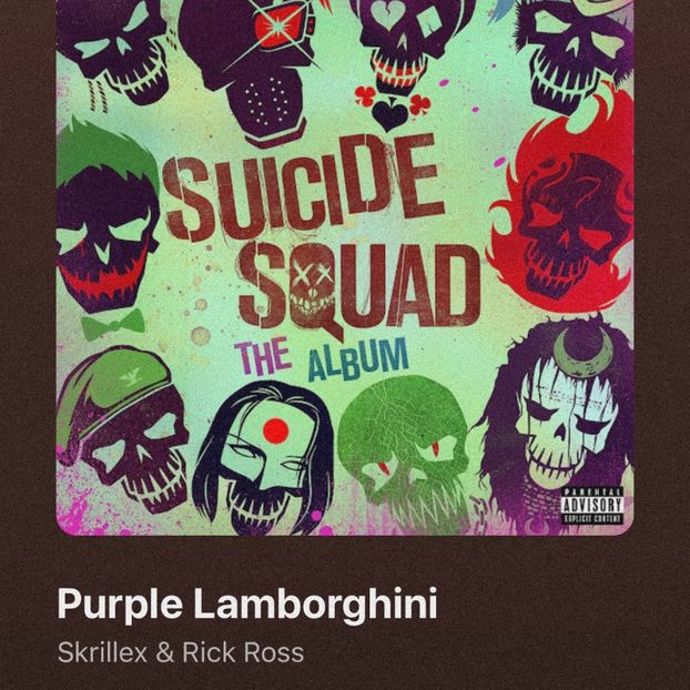 • solivagant got “Purple Lamborghini” by Skrillex & Rick Ross. + - when i see you on those streets