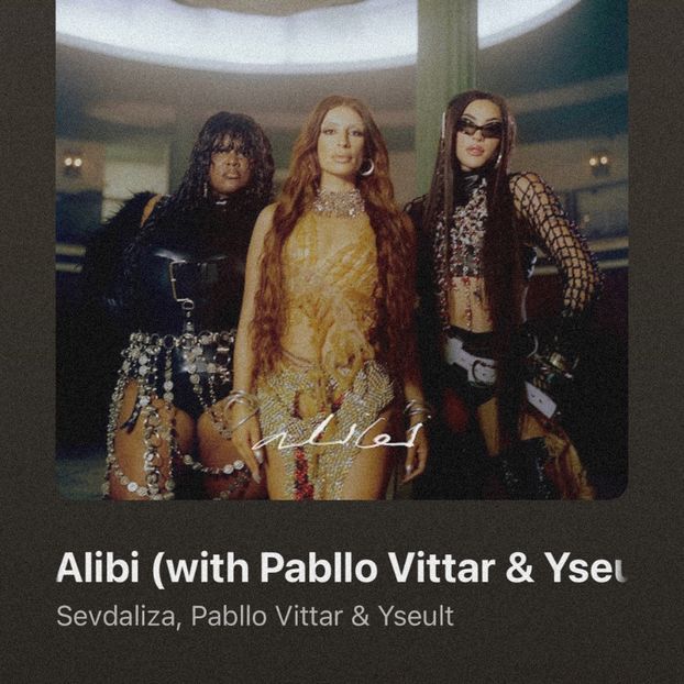 • sleepsong got “Alibi” by Sevdaliza. + - when i see you on those streets