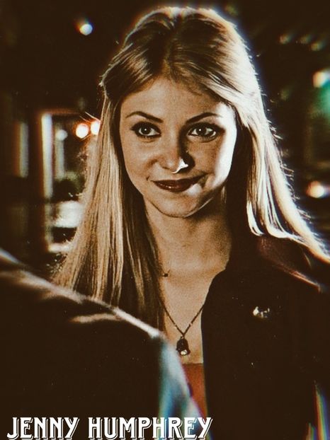 #crawlingback2me ✰ Jenny Humphrey. - Maybe its a blessing in disguise
