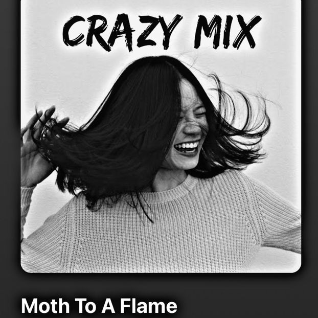 • crawlingback2me got “Moth To A Flame”. - when i see you on those streets