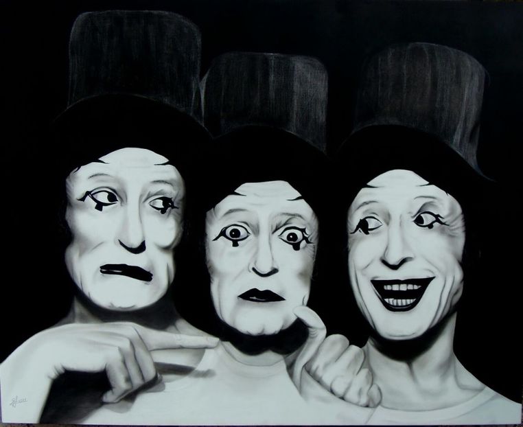 le triple état d'être - Collection of Tintypes