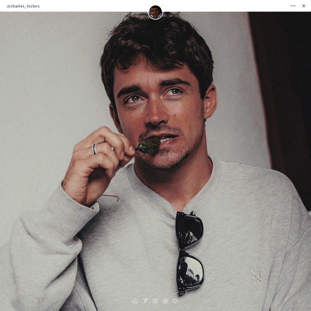 ℭharlesܭℒeclerc¹⁶　‹الدهر›　 ̗̀ ̖́๛ 17.08ʾ̤ - dimple dimple on your cheeks