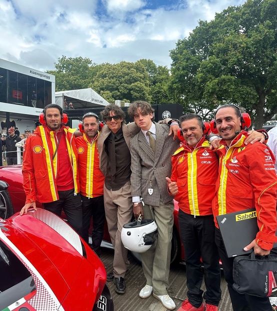 Made some new mates in the vroom vroom industry. - Collection of Tintypes