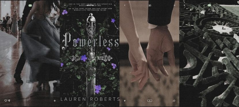 ˓♥♥♥♥♥˒ ⠀⠀‘ᵎP̣ọẉẹṛḷẹṣṣ ᵇʸLaurenRoberts’ ⠀⠀—The Powerless Trilogy¹ - a stranger to heaven and earth