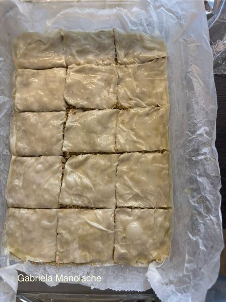 Baclava - Baclava cu nuca