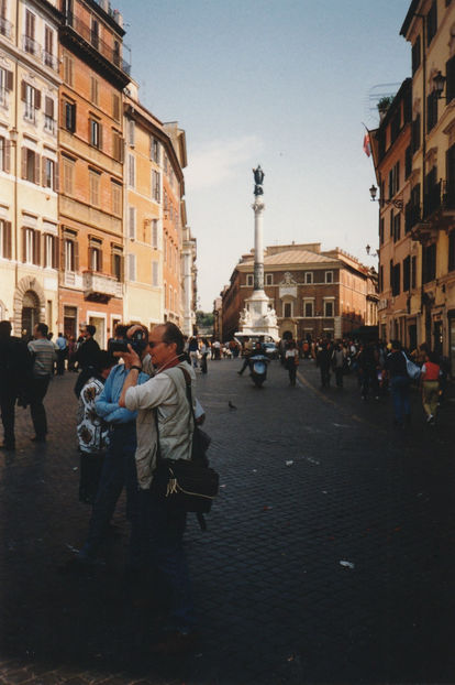 Piazza di Spagna - Colona dell'Imacoloata - Roma