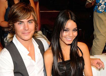 vanessa-hudgens-and-zac-efron - zac efron si vanessa hungens