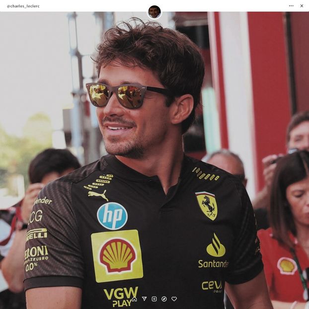 ℭharlesܭℒeclerc¹⁶　‹الدهر›　 ̗̀ ̖́๛ 08.09ʾ̤ - dimple dimple on your cheeks