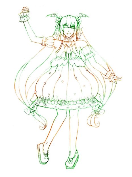 Sweet Pumpkin Miku - 2018