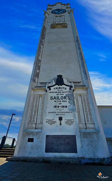 Clock Tower and Heroes Monument WW1 - MONTREAL -- CANADA
